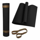 Cockatoo YM100 Yoga Mat, Anti Slip, EVA Material, (4mm-6mm) Exercise Mat (4MM, Black)...