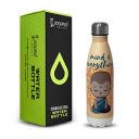 Cockatoo YogaLite Stainless Steel Vacuum Insulated 24 Hrs Hot & Cold Sports Bottle for Yoga & Cycling, 500 ML, Pack of 1...