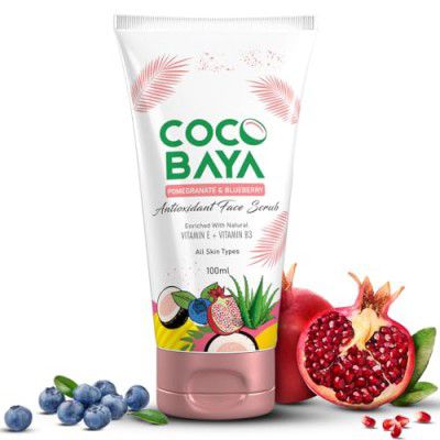 Coco Baya Antioxidant Face Scrub, Enriched With Pomegranate