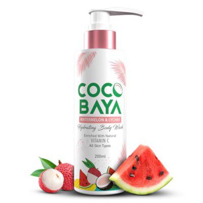 Coco Baya Hydrating Body Wash, Enriched With Watermelon, Lychee & Natural Vitamin C, Suitable, 200 Ml