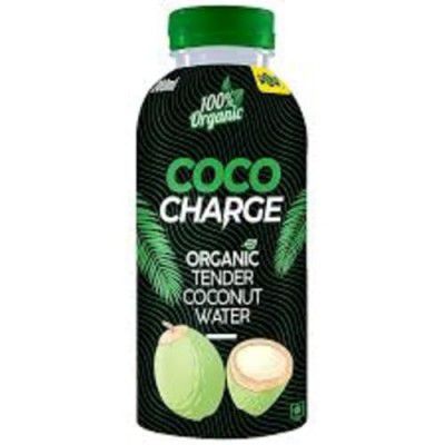 Cococharge Organic Tender Coconut Water Refreshing & Hydrating Drink, 200ml (Pack of 6)