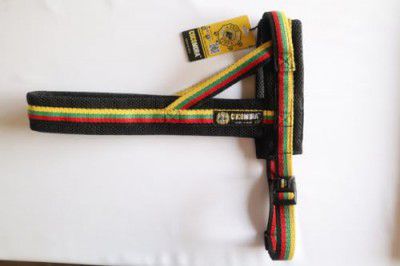 Cocomora Dogs Padded Harness Multi Colour-M Customizable for The M to XL, Soft Cushion for Added Comfort Adjustable & Shock Absorbing for Training & Walking Dog Leash