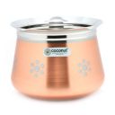 Coconut Stainless Steel - Cookware/Cosmos Handi -1 Unit - Capacity - 850 ML...