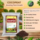 Cocopeat 5kg Ready to use Pack | Natural Coconut Coir Fibres | Organic Fertilizer for Home Gardening and Potted Plants...