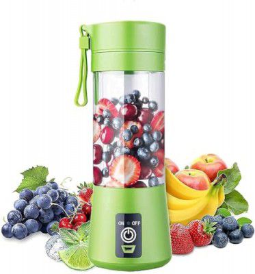 COFENDY Rechargeable Hand Juicer, 6 Blade Portable Electric Mini USB Multi Color Bottle Blender, Fruit Juice Maker (Multicolor)