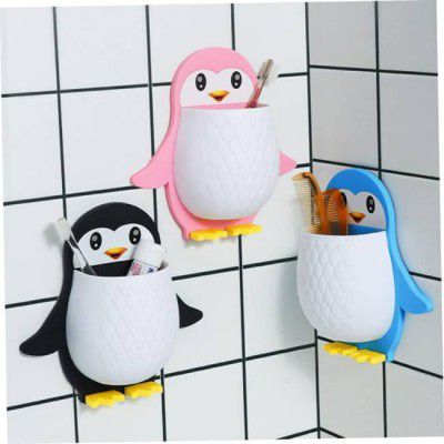 Flipkart SmartBuy ( Pack of 3 ) Penguin Toothbrush Holder
