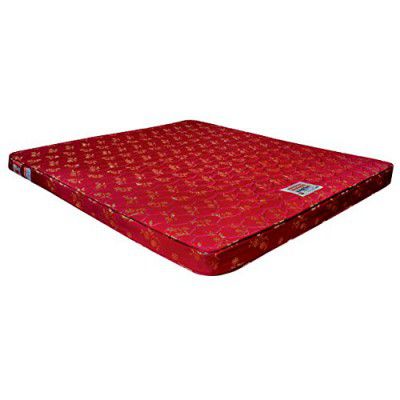 Coir FIT Health Plus 4' Inch with SrtX??Technology Single Size Coir Mattress(72x30x4,Maroon)
