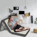 Coirfit Foam SPA Modern GenX Three Fold Reversible 4-inch Foam Medium Single Size Mattress (72x36x4)...