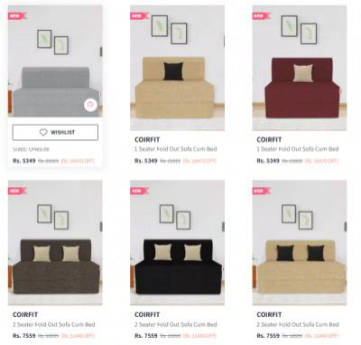 Loot for Needy | Sofa Cum Bed Starts At Rs 4814