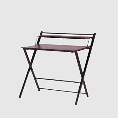Coirfit Smart Work from Home Table/Multi Purpose/Study Table/Adjustable Portable Laptop Table- 87 x 87 x 64 cm, Walnut Brown