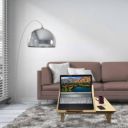 COIRFIT Smart Work from Home Wood Portable Laptop Table  (Finish Color - Beige, Pre Assembled)...
