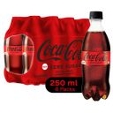 Coke Zero Sugar, No Calories Soft Drink PET Bottle, 250 ml (Pack of 8)...