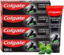 Colgate Charcoal Clean Black Gel Toothpaste (480 g, Pack of 4)...