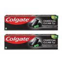 Colgate Charcoal Clean Oral Care Toothpaste, Bamboo Charcoal and Mint (Black Gel) 120g (Pack of 2)...