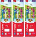 Colgate Kids 2+ year Gentle Soft Extra Soft Toothbrush (9 Toothbrushes)...