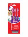 Colgate Kids 3Pcs Barbie Extra Soft Toothbrush with Tongue Cleaner - Pink...