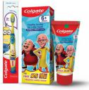 Colgate Kids (6+ yrs) Motu Patlu Toothpaste - 80g & Kids (5+ yrs) Minion Toothbrush -1Pc...