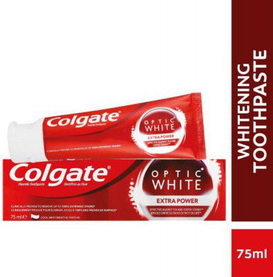 Colgate Optic White Extra Power Imported Fluoride Toothpaste (75 ml)