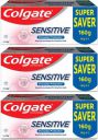 Colgate Sensitive Everyday Protection Toothpaste for Sensitive Teeth,(480 g, Pack of 3)...
