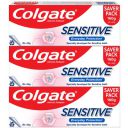 Colgate Sensitive Everyday Protection Toothpaste, For Sensitivity Relief, 480g (Pack of 3 x 160g)...