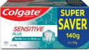 Colgate Sensitive Plus Toothpaste, Pro Argin Formula for Sensitivity Relief (Combo Pack) Toothpaste  (140 g, Pack of 2)...