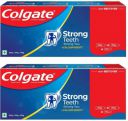 Colgate Strong Teeth Cavity Protection with Calcium Boost (500gm x 2), Indias No.1 Toothpaste  (1000 g, Pack of 2)...