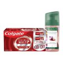 Colgate Toothpaste Visible White Sparkling Mint - 200g & Palmolive Brightening Foam Facewash (100ml)...