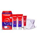 Colgate Visible White Purple Toothpaste for Teeth Whitening - 240g and Visible White Whitening Booster Gel - 13g with Pouch...