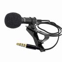 Collar Mic for YouTube Grade Lavalier Microphone Omnidirectional ...