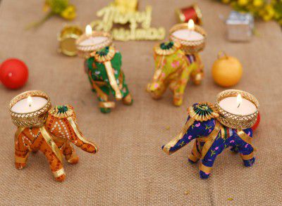 Collectible India Tealight Candle Holder (Pack of 4)