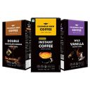 COLOMBIAN BREW COFFEE Powder Pure Instant 50 Gram, Vanilla Instant 50 Gram, Double Chocolate Mocha 50 Gram, (Gift Pack Box) Buy 2 + 1 Free...