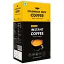 COLOMBIAN BREW COFFEE Pure Instant Coffee Powder, Strong 100g, Box...
