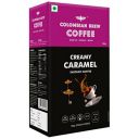 Colombian Brew Creamy Caramel Instant Coffee Powder, No Sugar Vegan, 100g Box...