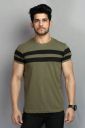 Color Block Men Light Green T-Shirt...
