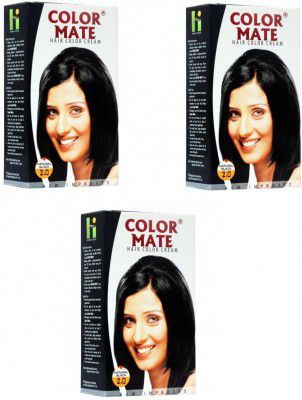 COLOR MATE Hair Cream ,  Natural Black