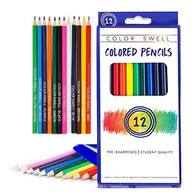 Color Swell Colored Pencil Pack 12 