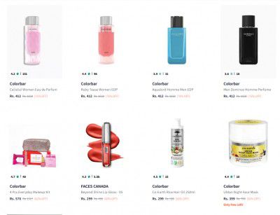 UP TO 75% Off Colorbar Beauty Product | Start @ 99