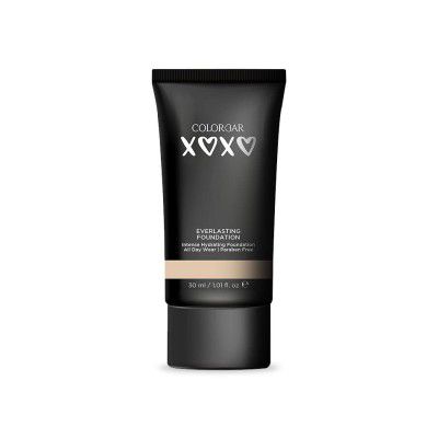 Colorbar XOXO Everlasting Medium Full Radiant All Skin Foundation Lotion, Sand-30 Ml