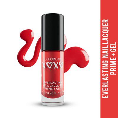 Colorbar XOXO Everlasting Prime Gel Nail Lacquer, My Heart-7 ml