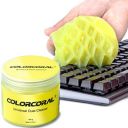 ColorCoral Keyboard Cleaner Universal HEPA Filter Cleaning Gel For Pc Tablet Laptop Keyboards, 160G, White...