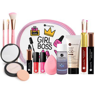 ColorFlix Navrang Beauty Set – Complete 12-in-1 All-in-One Makeup Kit for Women & Girls