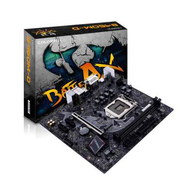 Colorful Battle-AX B460M-D V20 Gaming Motherboard with Dual DDR4 Memory Slots Support 10th Generation Intel Core Processors