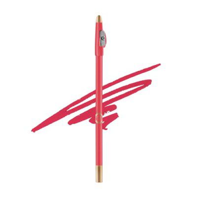 Colors Queen Eye Liner & Lip Liner Pencil Enriched with Vitamin A & E | Bold & Matte Lip Liner Pencil | Highly Pigmented Lip Liner Pencil with Sharpener (18 - Barbie Pink)
