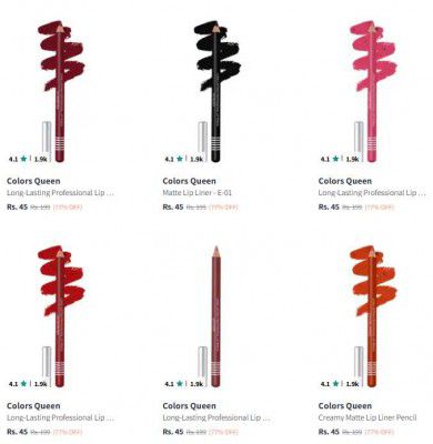 Colors Queen Lip Liner Upto 77% OFF 