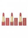 Colors Queen Set Of 3 Nudeit Creamy Matte Bullet Lipstick - Soft Nude Trio 04...
