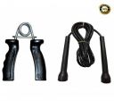 Combo of Two Black Gripper and Pencil Skipping Rope...
