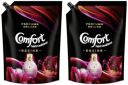Comfort Perfume Deluxe, Desire, Fabric Conditioner crafted with French perfume fragrances, 2 ltr pouch (Pack of 2)...