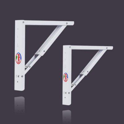 Compal Wall Mounted Table, Wall Mount Table, Folding Shelf, Folding Wall Mounted Plywood Study Table, Office Table, Work Table, Foldable Laptop Table (12 Inch Folding Bracket Only) (White)