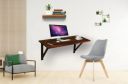 Compal Wall Mounted Table, Wall Mount Table, Folding Shelf, Folding Wall Mounted Plywood Study Table, Office Table, Work Table, Foldable Laptop Table, Wall Foldable Table, Large Wall Mounting Dining T...