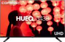 Compaq HUEQ G43B 108 cm  43" LED Smart Android TV CQ43APUDBL...